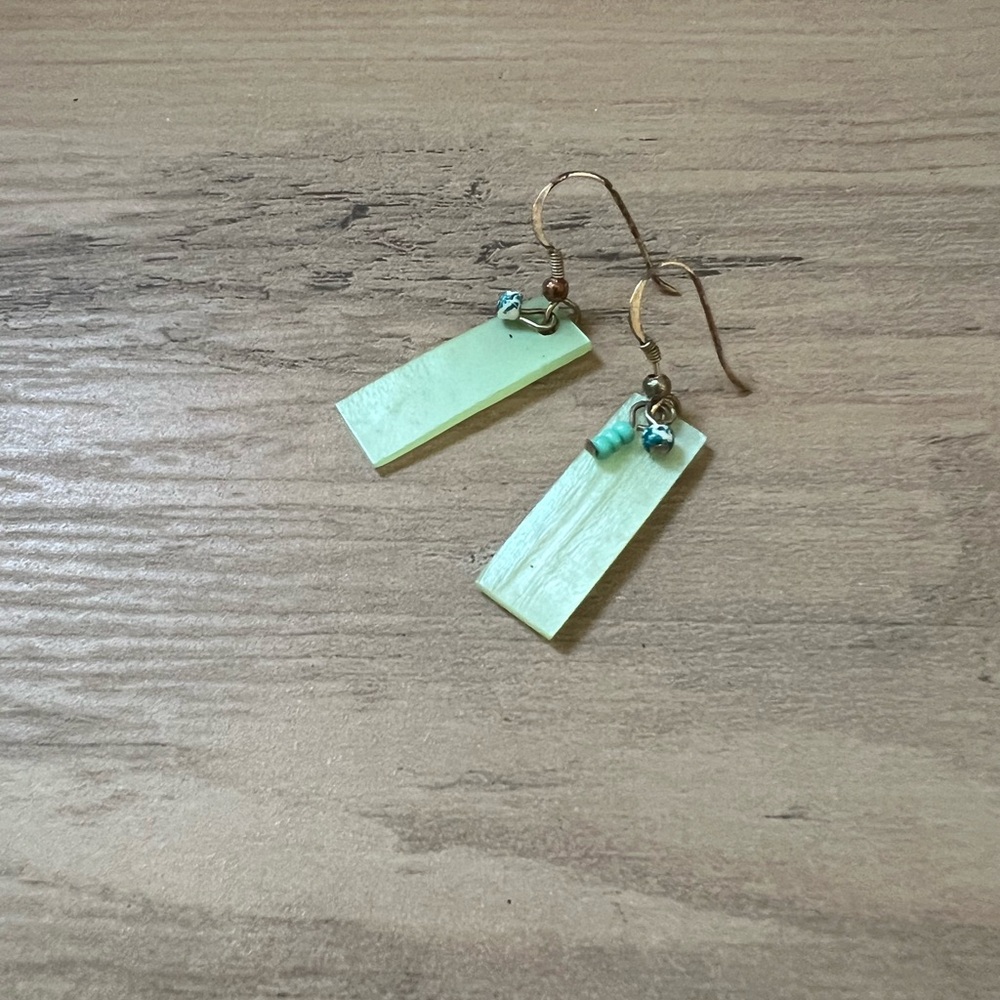 Abercrombie & Fitch earrings, used but in good condition 🦚